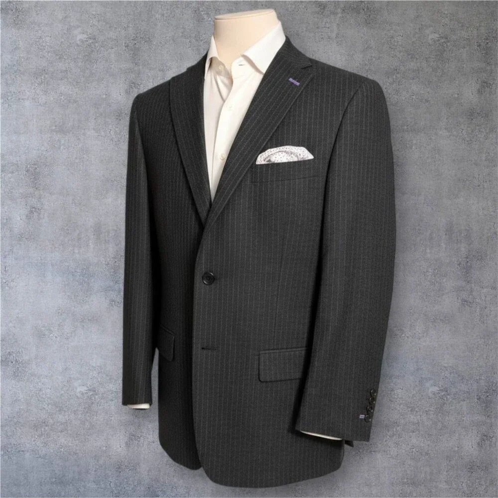 HART SHAFFNER MARX Chicago Men's Blazer Sport Coat Two Button Jacket 50R Wool